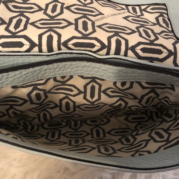 Rebecca Minkoff Ice Blue Leather Crossbody - Picture 4 of 8